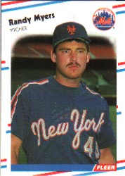 1988 Fleer Baseball Cards      146     Randy Myers